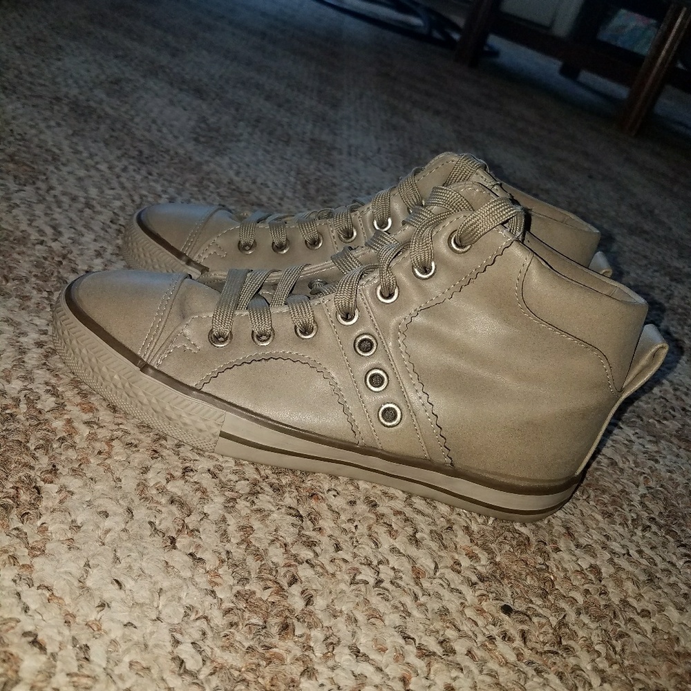 High top sneakers
